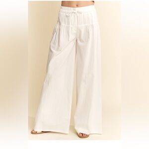 #397 off-white Wide-Leg Pants